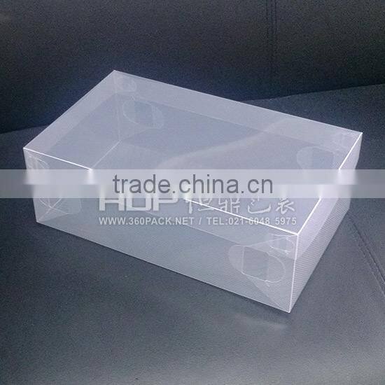 ECO-friendly plastic,plastic clear shoe box