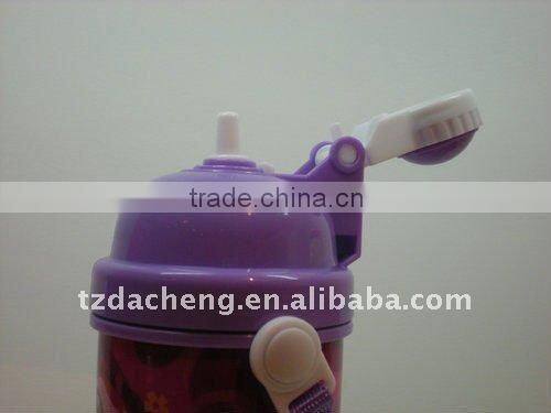 children drinking water bottle