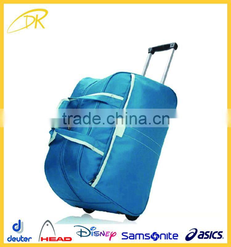 FLA audit cheap travel trolley bag, outdoor travel travel trolley wheel bag