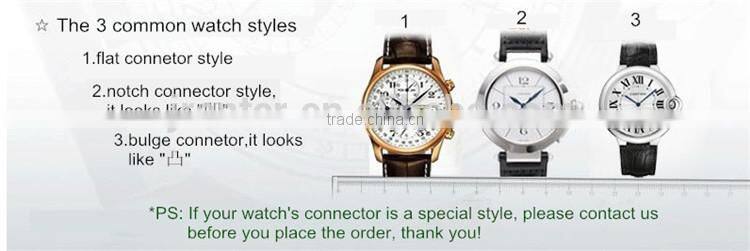 Wholesale 100% High Quality Alligator Leather Wrist Watch Straps