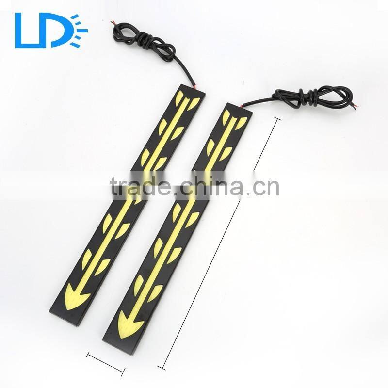 Waterproof 7w 12v slim Led Daytime Running Lights cob Drl