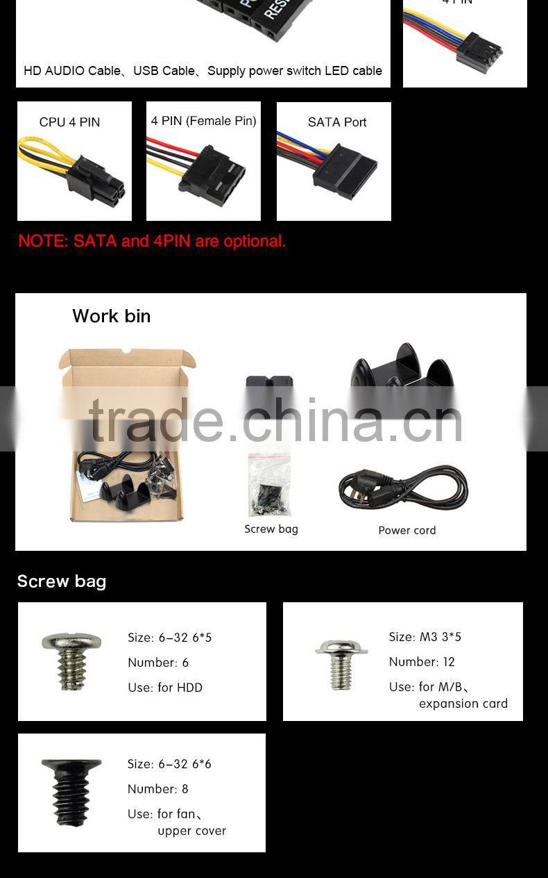 realan T02 mini htpc case/ mini itx destop casing with beautiful design