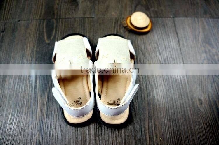 Safety design and high quality baby sandals shoes for boy and girl