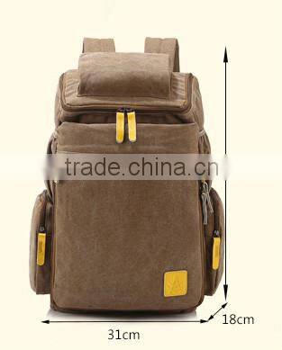 Fashion Shcool Canvas Backpack for Teens