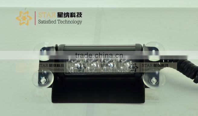 1W*4LED (4W) Car Accessories Emergency Warning Strobe dome Light led dash light (XN-12D)