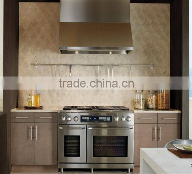 Ready made custom kitchen set furniture with island cabinet