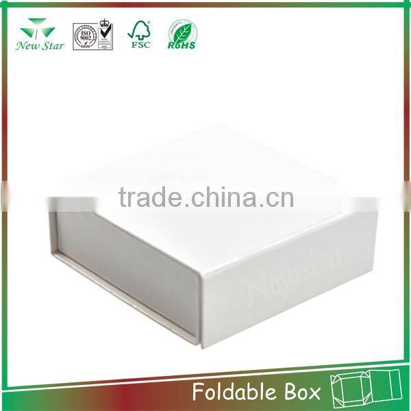 custom printing cardboard box with magnetic, flat pack shipping paper box