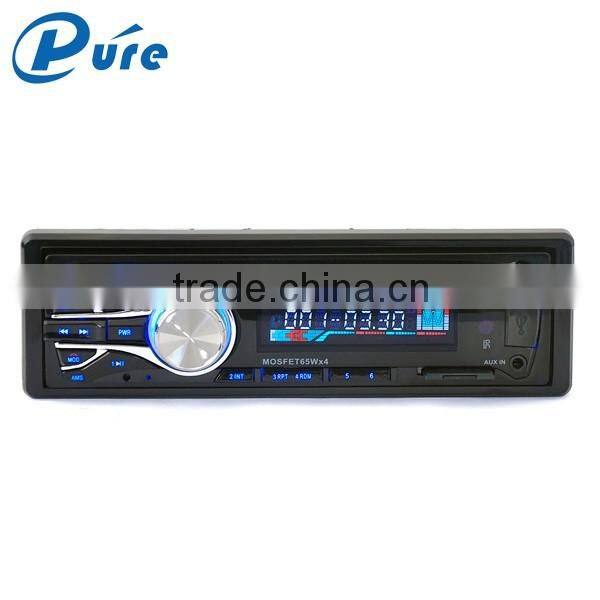 Single Din DVD Player Bluetooth DVD/VCD/CD/MP3/MP4/AVI Player with Color Screen