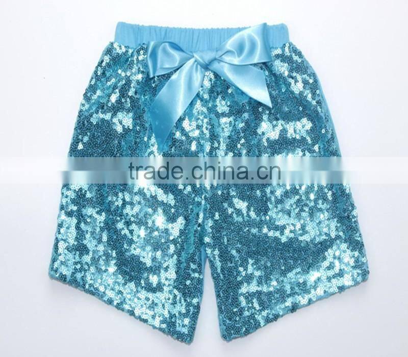 Summer hot sale baby sequin shorts with wholesale price and top quality from Kapu manufacture