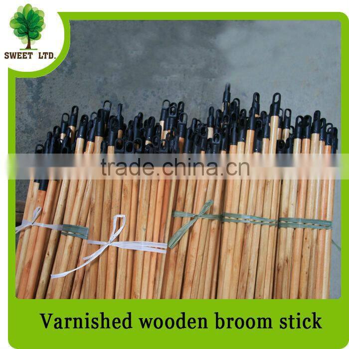 Varnish wood broom brush mop handle