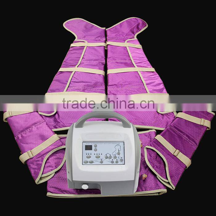 lymph drainage slimming pressoterapia /air pressure therapy massager equipment