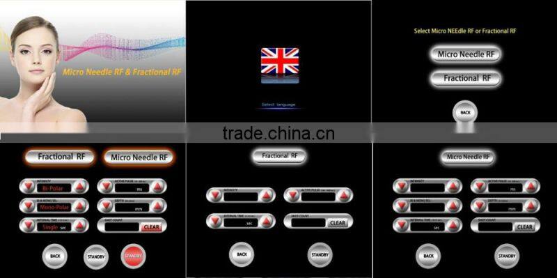 fractional microneedle rf skin rejuvenation RF
