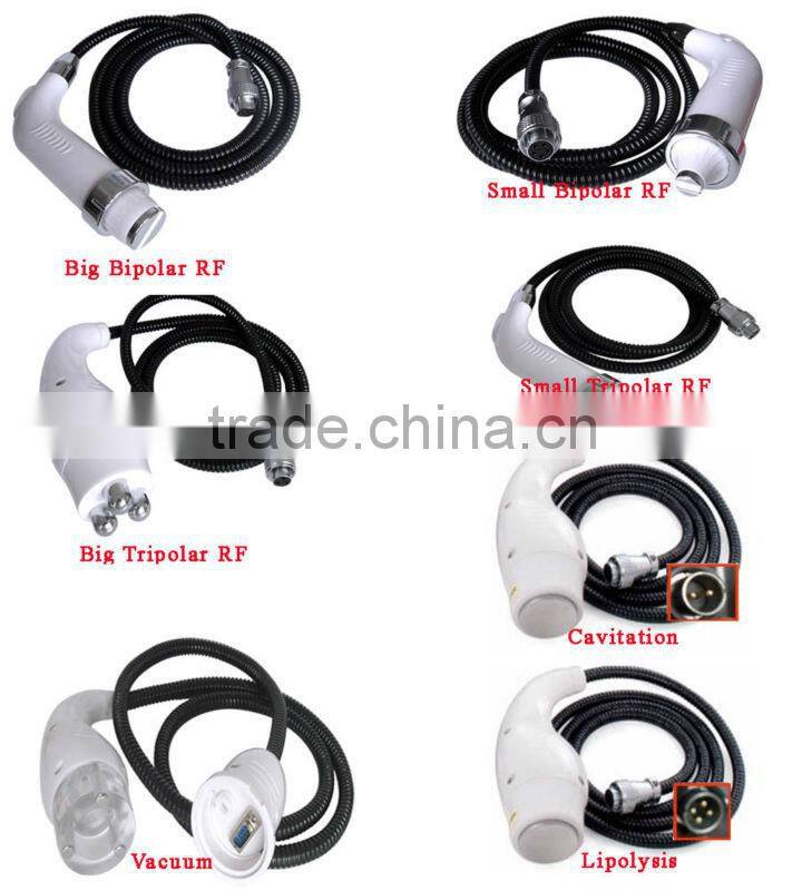 Factory outlets Free shipping ! 7in1 Ultrasound sculptor equipment slimming machine with cavitation RF and vacuum