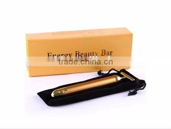 24K gold top quality cheap massager bar