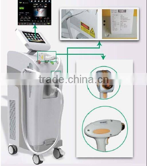 Painless 808nm Diode Laser Hair Removal Machine , diode laser Equipment