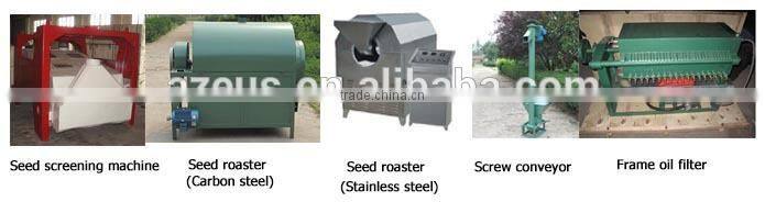 Single screw Oil presser Sunflower, soyabean, canola oil extraction machine