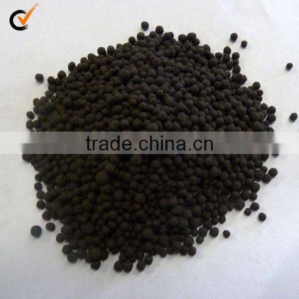 Humic acid particles.