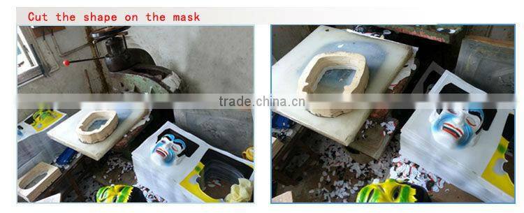 high quality animal wolf furry mask for party