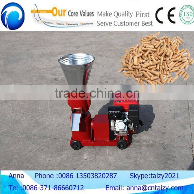 flat die wood pellet machine