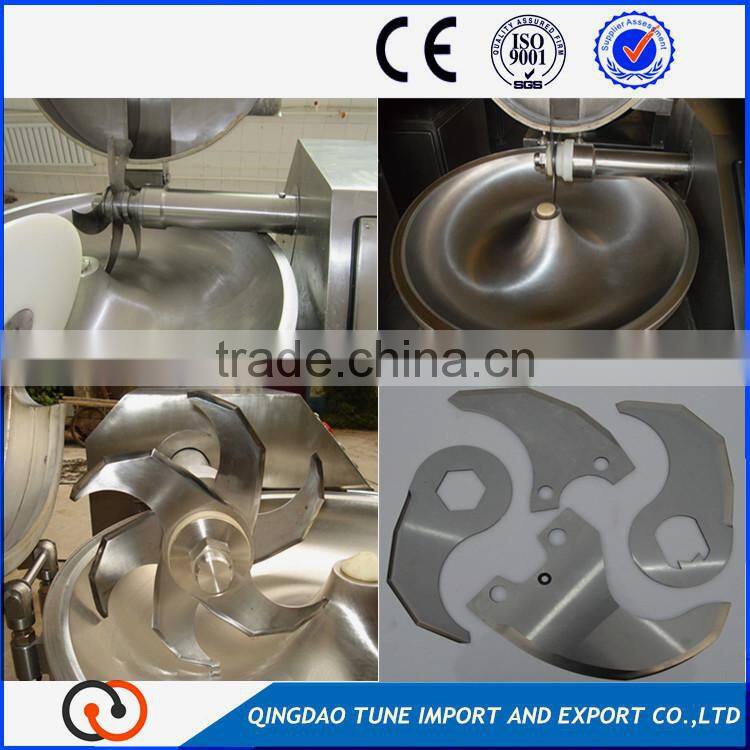 Vertical Type Efficient Electric Bowl Cutter Mixer Machine