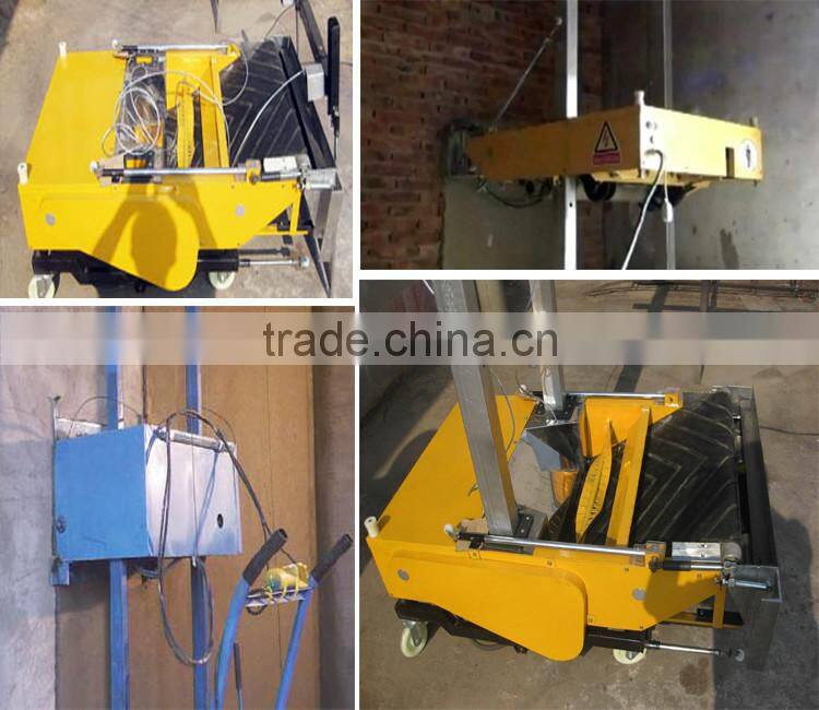 NEWEEK smooth 5m height daub cement plastering wall rendering machine