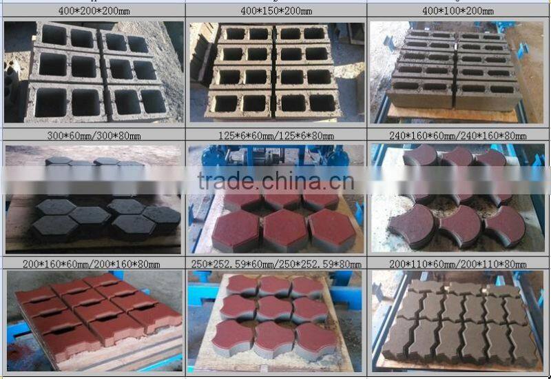 QTJ4-26 popular in africa small concrete block machine