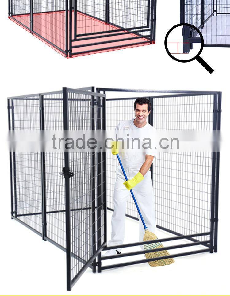 large outdoor dog cage dog playpen/welded wire panel dog kennel