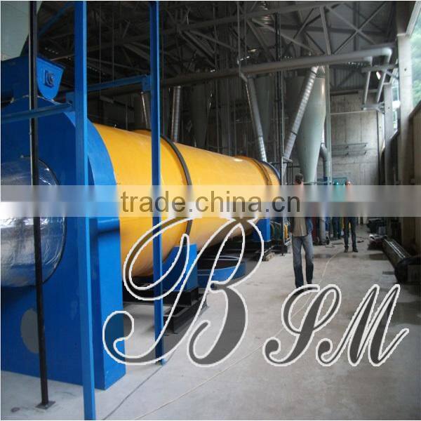 Henan BSM hot selling wood coal drum rotary dryer
