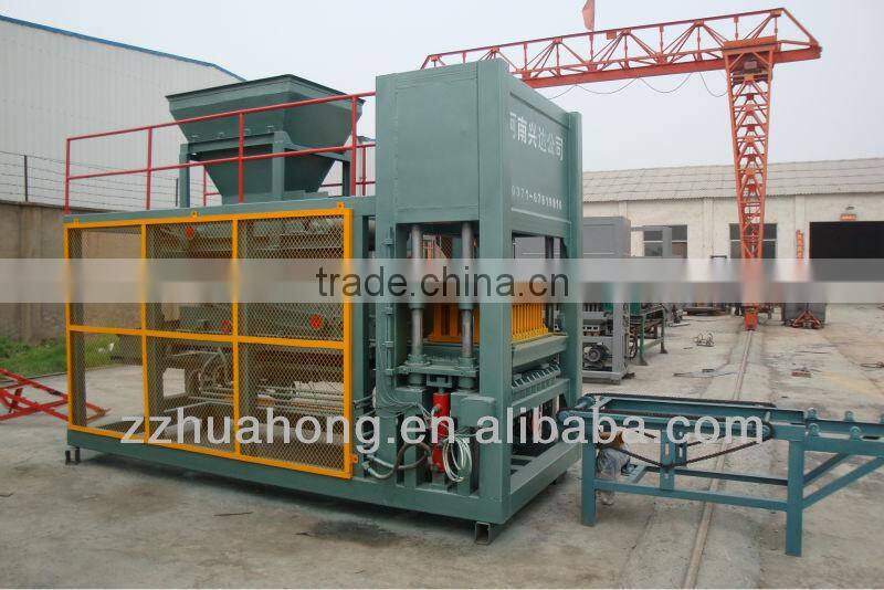 Full Automatic Hydraulic Concrete Block Machine (QT4-15)