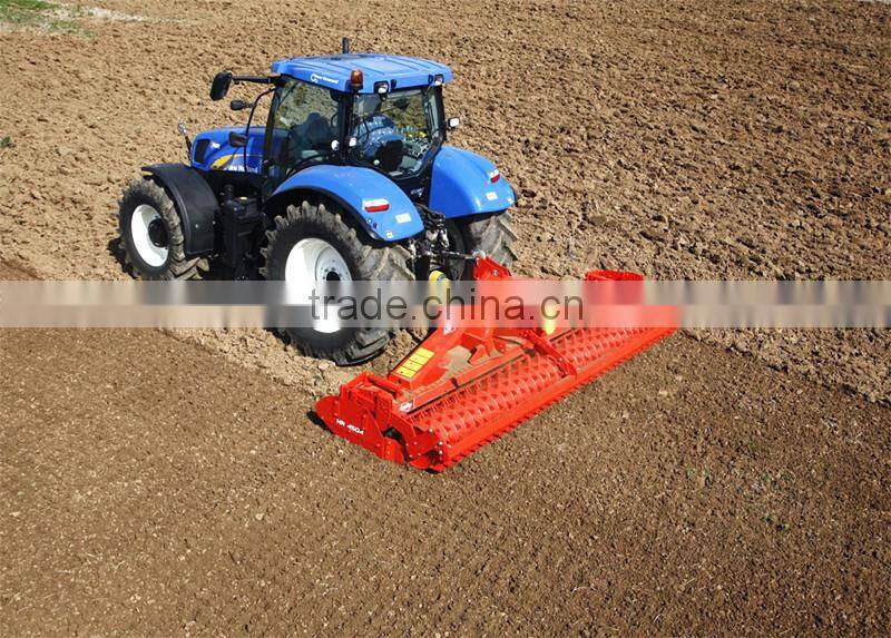 factory directly price best quality tractor pto driven power harrow with CE approved