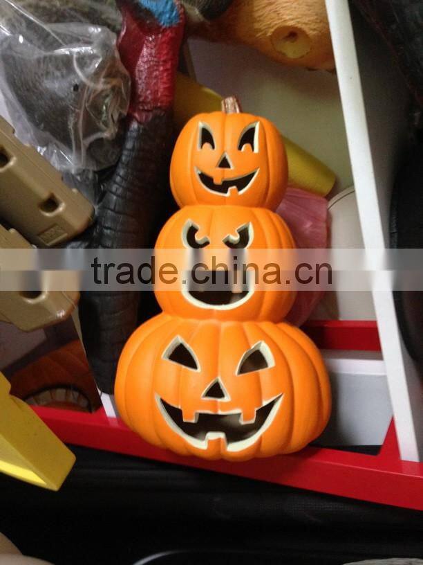 OEM Blow Molding Halloween Plastic Pumpkin Decoration Christmas Pumpkin HDPE Hui Zhou Factory