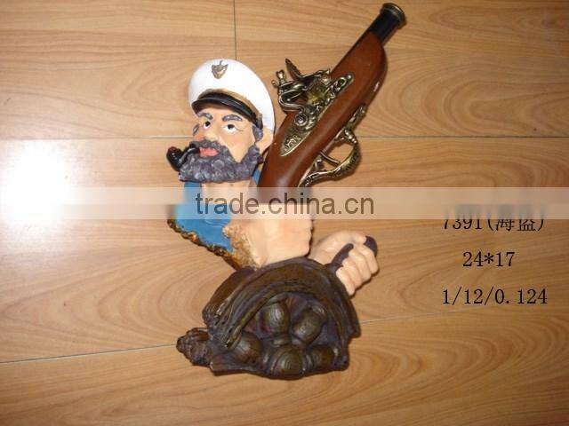 Custom pirate design skull head crafts