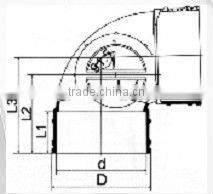 UPVC elbow 90 w side door DIN/BS /UPVC drainage elbows /PVC Elbows