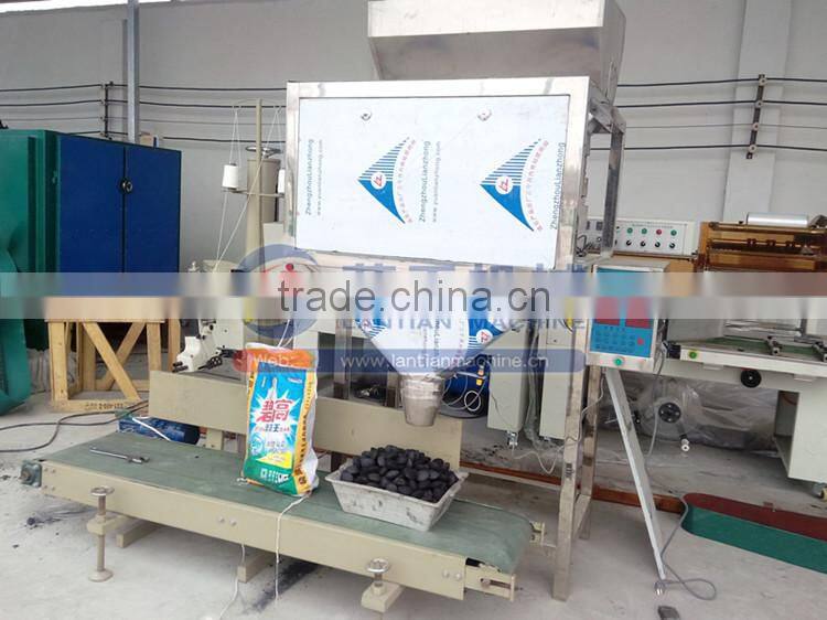 Factory direct sale charcoal briquettes bagging machine