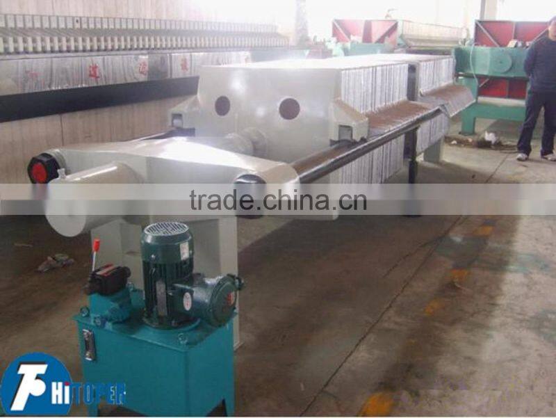 High temperature cast iron filter press for waste oil