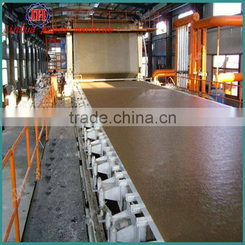 1092mm Double-cylinder and double-mesh paper machine,corrugated paper making machine