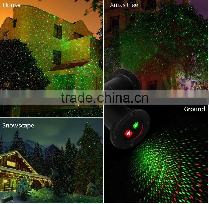 China manufacture outdoor lawn solar laser projector