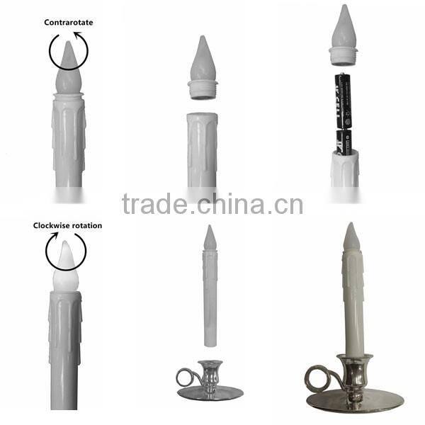 High Quality Flamless Candle Lamp With Bottom Holder