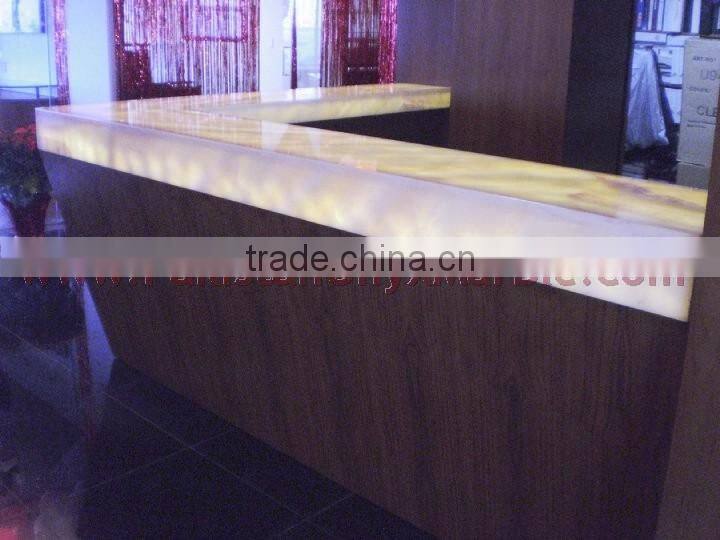 Creative design newly Modern ONYX RECEPTION COUNTERS