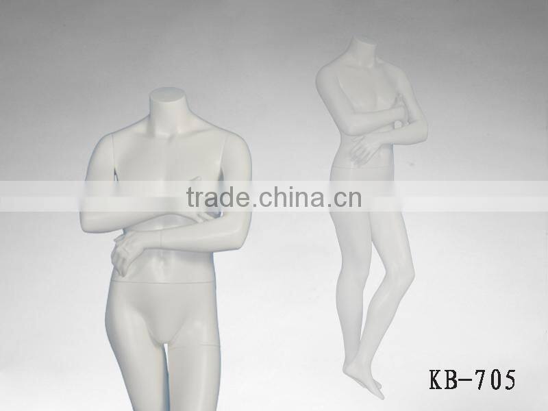 Mannequin , without headless,Fiberglass female Plus Size Mannequin For Sale KB-705-3
