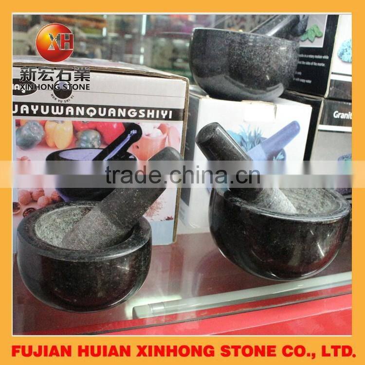 stone mortar and pestle for kitchen appliances with new design