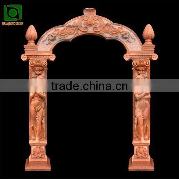Home Decorative Stone Doorframe with Figures