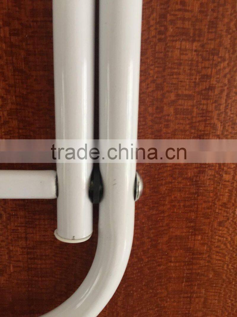 vivinature 4 Hook Over the Door Rack Hanger for Hanging Clothes Coat Hat Belt Metal