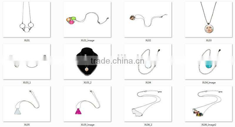 2015 fashion DIY sublimation Decorative Necklace in Summer