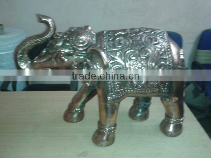 Brass elephants