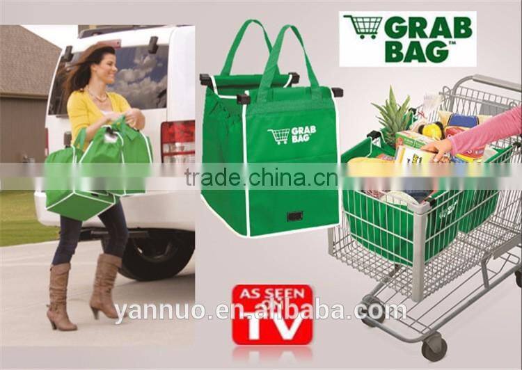 Grab Bag Replacement Trolley Shopping Bag, Portable Toy Storage Bag Nonwoven wholesale