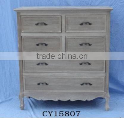 Store More Good Quality Wooden Cabinet With 6 Drawer