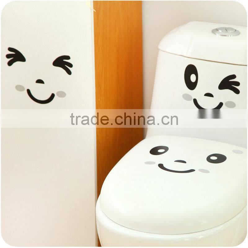 Q093 wholeale creative decoration sticker toilet seat