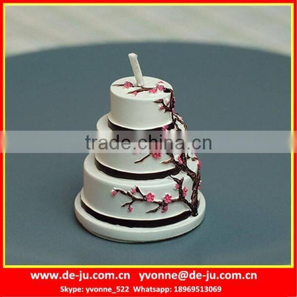Cheap Unique Gift Sakura Beurre Cake Candle Wedding Souvenir