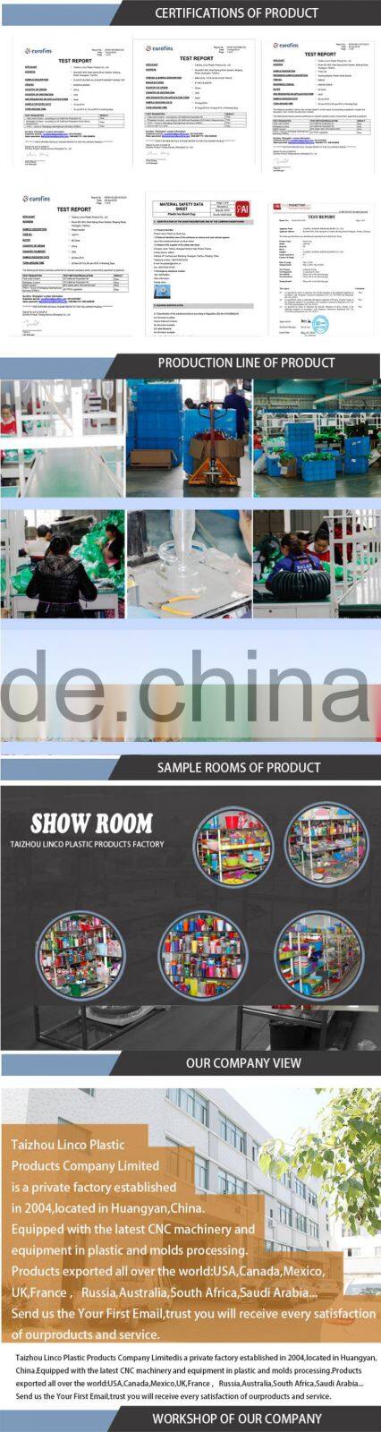 Factory supply removable plastic shelf